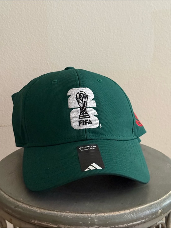 adidas Other - adidas Green FIFA Logo Baseball Cap